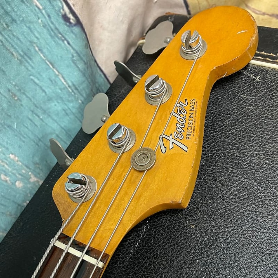 1966 neck & 1968 Tele Bass Body Blonde Relic