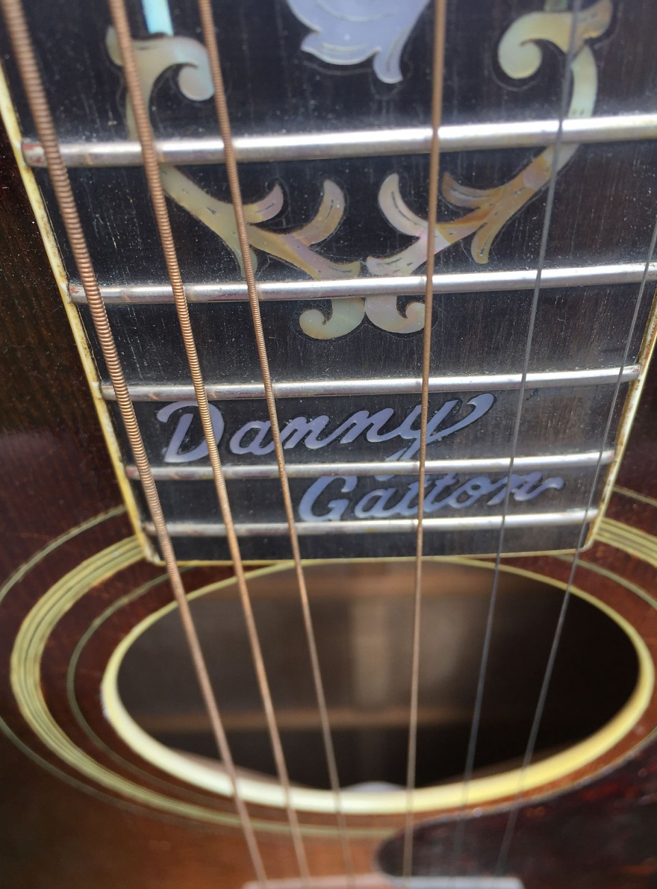 Danny Gatton's Personal Randy Wood Acoustic